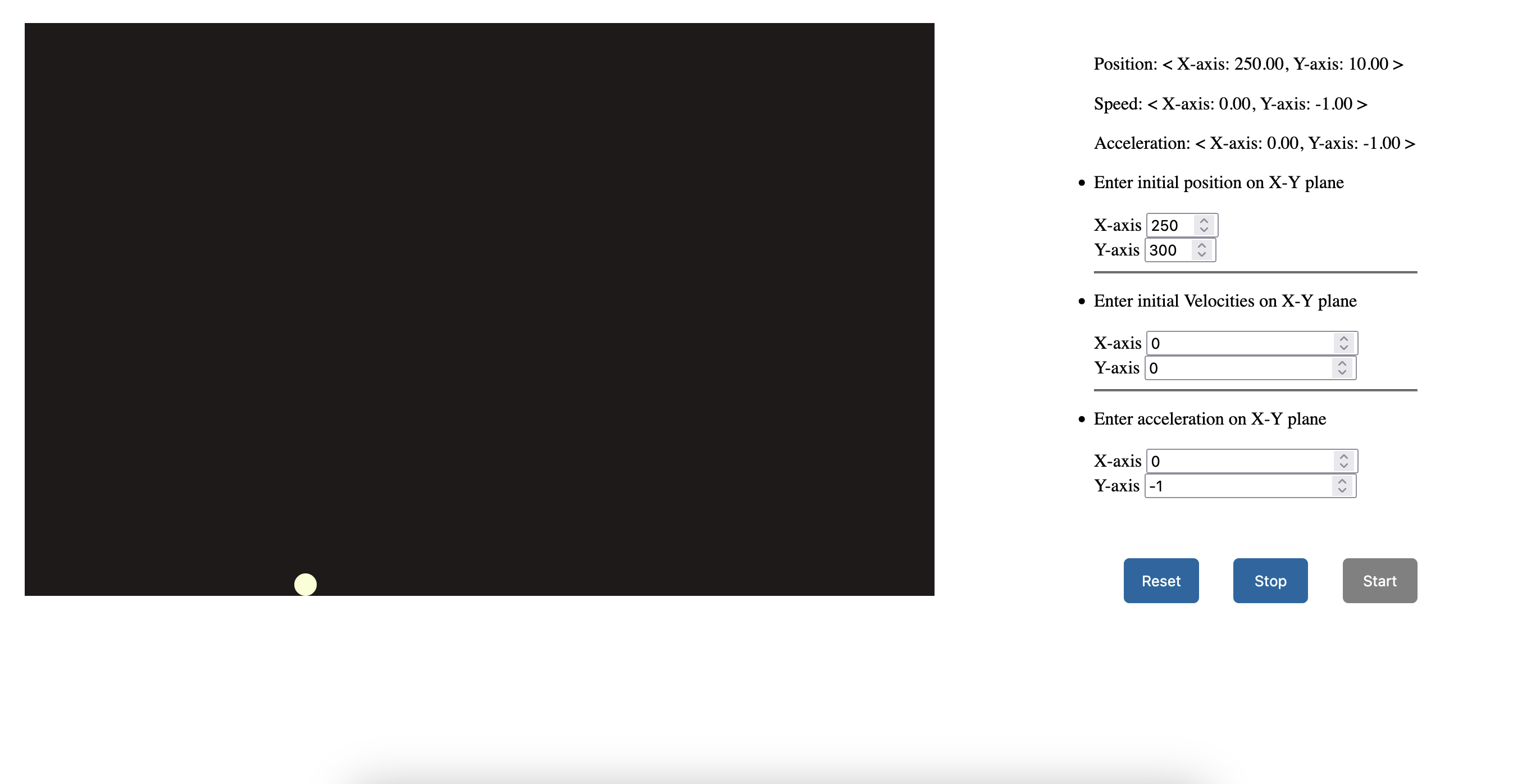 Minor Physics Engine [Ball In a Box]